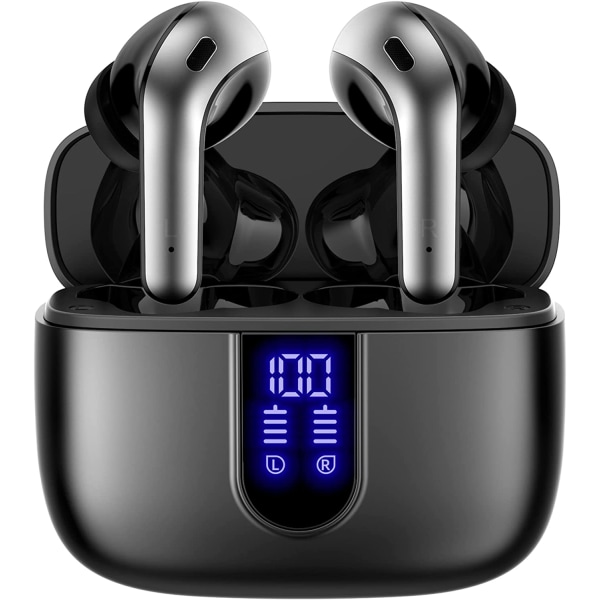 Bluetooth hörlurar True Wireless Earbuds 60H Playback LED