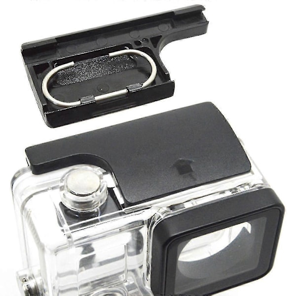 Vanntett Erstatningshus Deksel Boks Lås Spenne For Gopro Hero 3+4 Kamera
