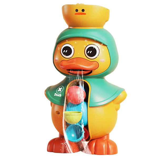 Baby Duck Vattenhjul Badleksak Anka Badkar Leksaker Red