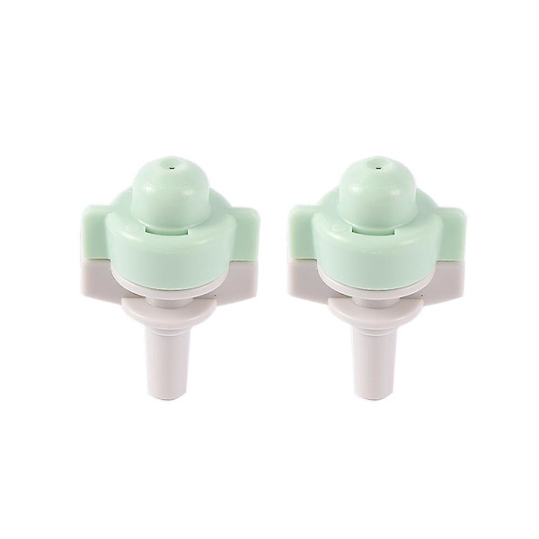 6mm Interface Atomizing Micro Spray Nozzles Single Misting Nozzle Garden Greenhouse Fogger Cooling Humidification Fitting 5 Pcs