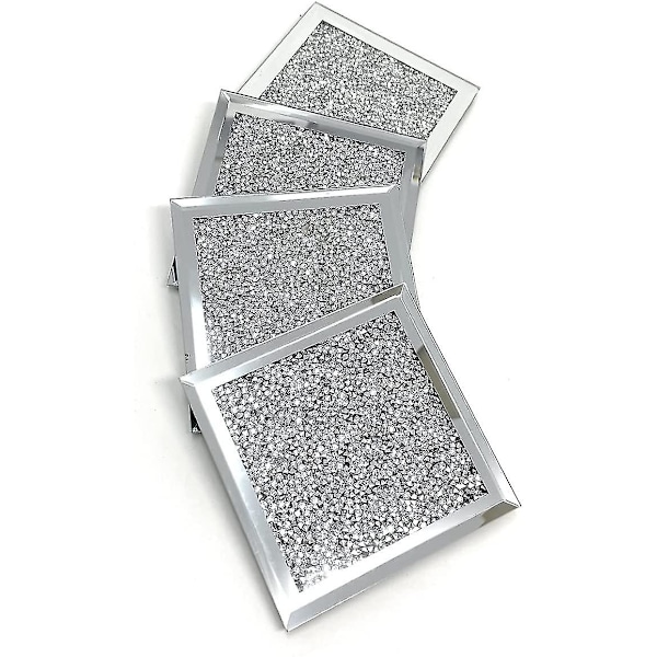 Multi Crystal Coasters | Til voksne | Multifarvet tilbehør,