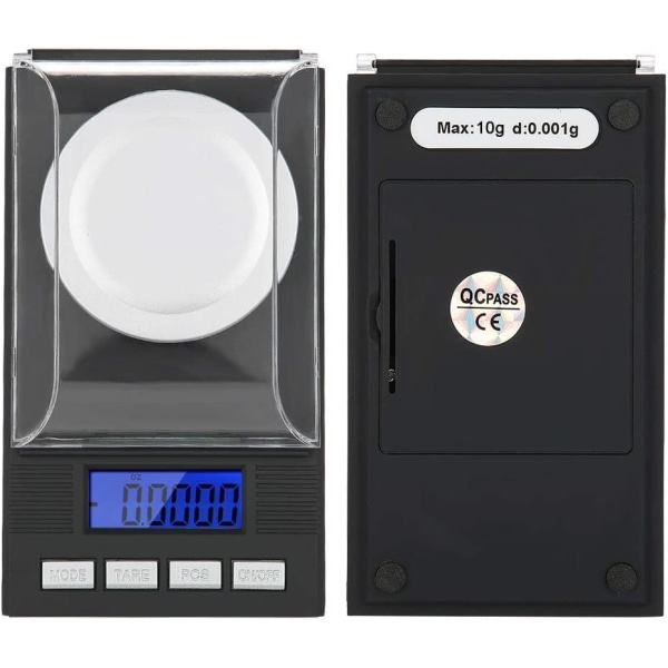 Digital Scale Mini Portable High Precision 0,001g Sleeve Pear