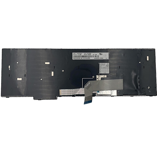 Bærbar tastatur for Ibm Thinkpade550 E555 E550c E560 E565 uten ramme US-layout