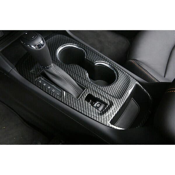 For 2018-2021 ABS Karbonfiber Konsoll Girskift Panel Trim