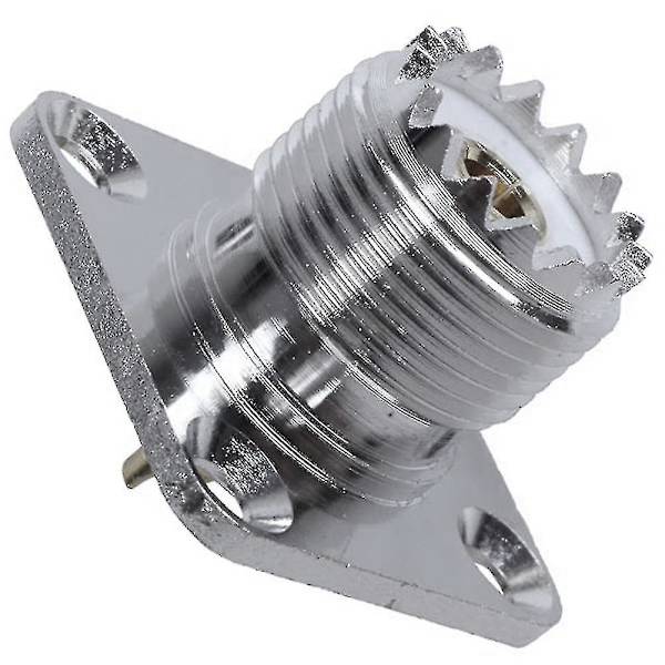 10x Uhf-naaras So239-paneelirunkoasennusjuotos Rf-liitin