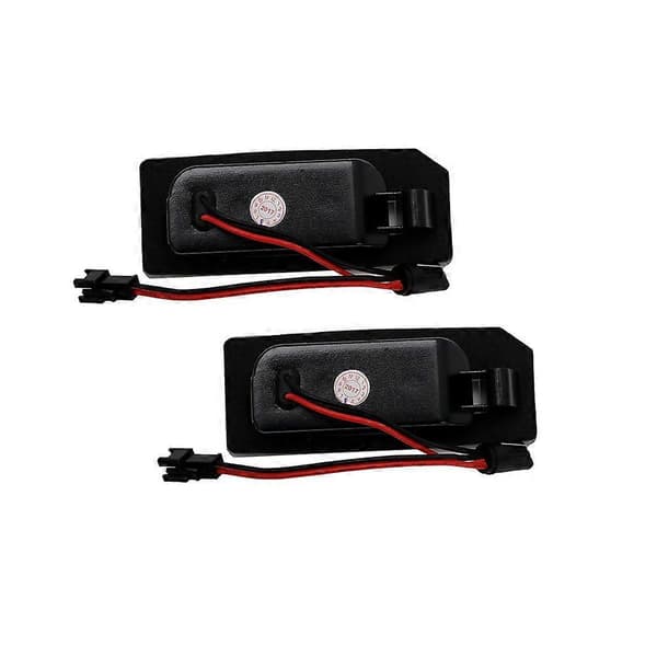 Til Mitsubishi ASX 2011-2020 Hvid LED Nummerpladelygte Nummerplade Lampe