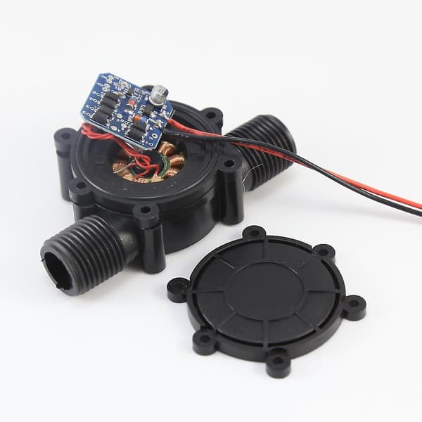 Vattenflödespump Vattenkraft Mikro Vattenkraft Kran Vattenflöde Hydraulisk Hög Effekt Diy Generator