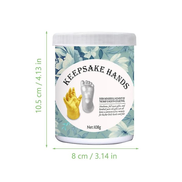 Baby Hånd- og Fodaftrykssæt, Souvenir Håndaftrykssæt til Spædbarns Hånd & Fodaftryk
