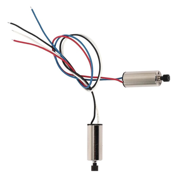 2 stk Motorer til Xs809 Xs809hc Xs809hw Mini Foldbar Selfie RC Quadcopter Reservedele CW Motor + CCW Motor