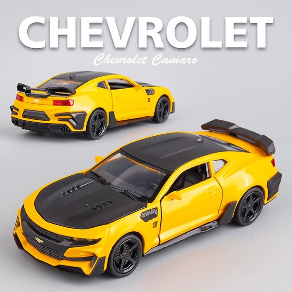 Ny 1:32 Chevrolet Camaro legeret bilmodel Diecasts og legetøjskøretøjer Legetøjsbiler Gratis forsendelse Børnelegetøj Til børn Gaver Drengelegetøj