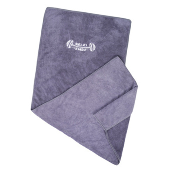 Pyyhe kuntosali hikiturkki - Pehmeä ja imukykyinen treenipyyhe 42*95cm - Pinkki infusoitu urheilupyyhe Blue Violet