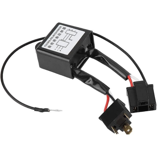 Polaritetsreverserende negativ bryter sele - Reverser 2 stk LED-konverteradapter for H4