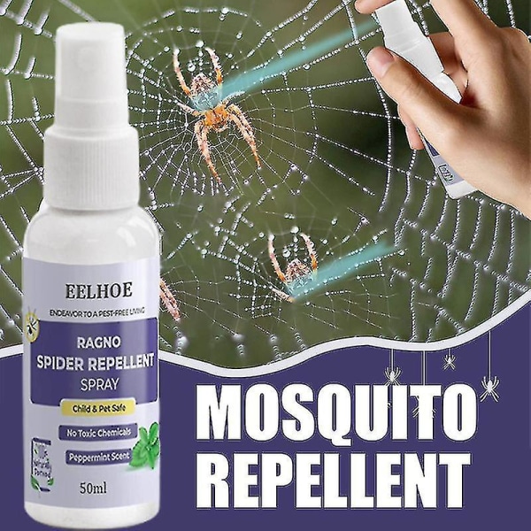Tib Spider Repellent Spray Långvarig effektiv spindelkontroll stöter bort insekter 50ML