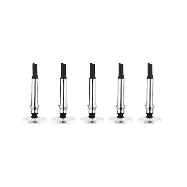 5 st styluspennor transparent skiva citive skärm touchpen ersättningsspets ing writ