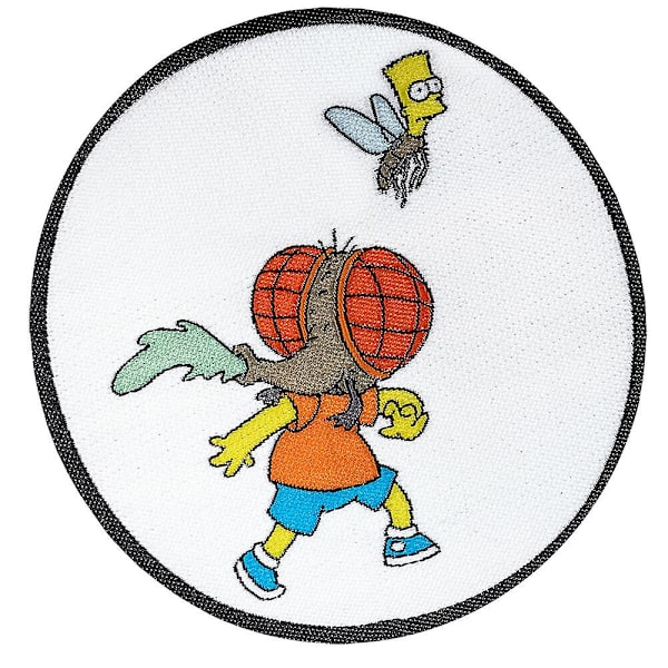 The Simpsons Nye Samleobjekter Bart Fly og Fly Boy Samleobjekt Patch Sæt