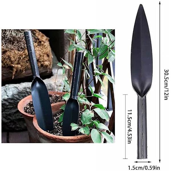 Hagespade i karbonstål, bøyesikker, 13,5\" L x 3,5\" B