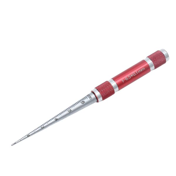 Aperturmåler Konisk Hullmåler Rustfritt Stål Innvendig Hull Diameter Måleverktøy 1‑6.5mm