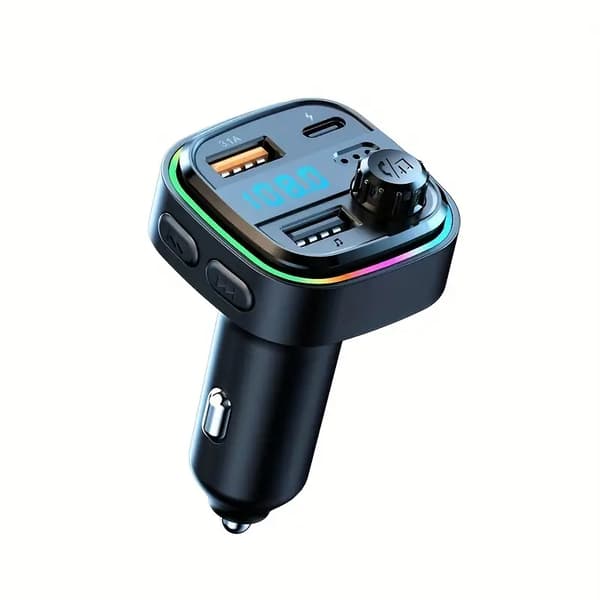 Ny bluetooth bil MP3-spiller lader multifunksjonell bil FM-sender hurtiglading