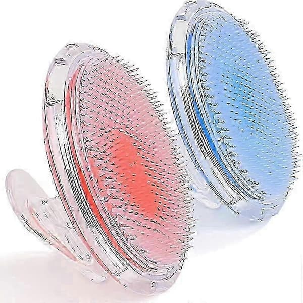 2-pack exfolierande kroppsborstar skrubbverktyg för hudvård