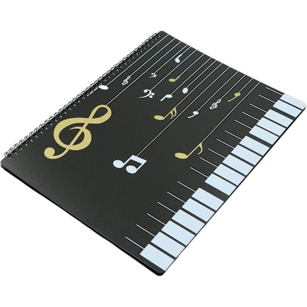 Musikmapp - A4-format, kan förvara 30 ficknycklar