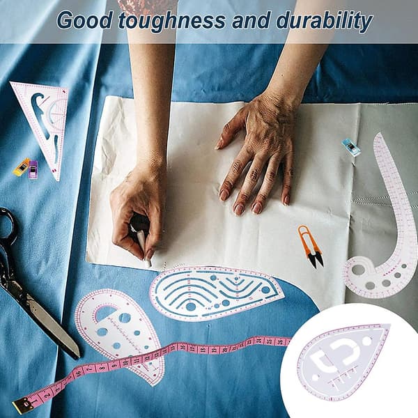 Multifunktionell knapppositioneringslinjal Bra seghet Praktisk