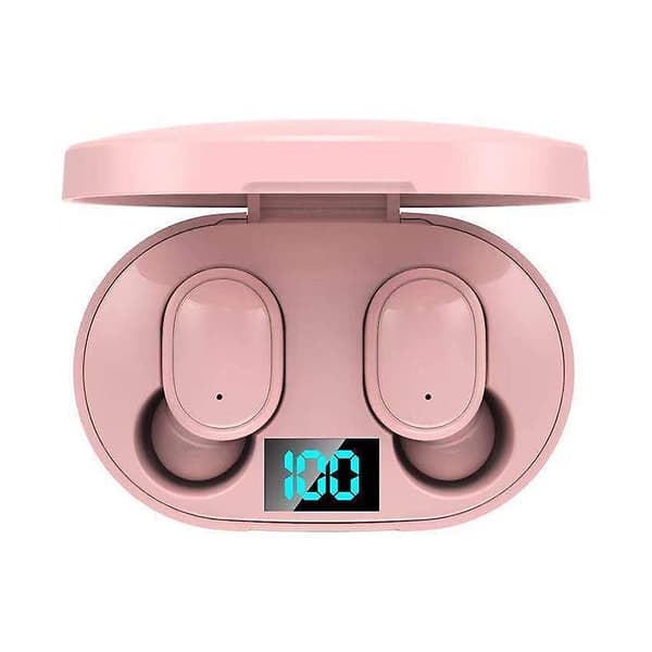 Bluetooth-kompatible 5.0 Ørepropper med Ladeboks og LED-skjerm