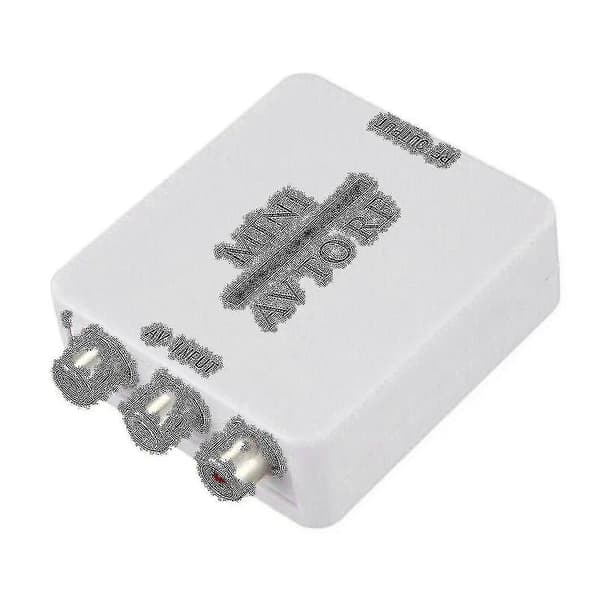 Mini Hd Video Konverterboks Rca Av Cvsb Til Rf Video Adapter Konverter