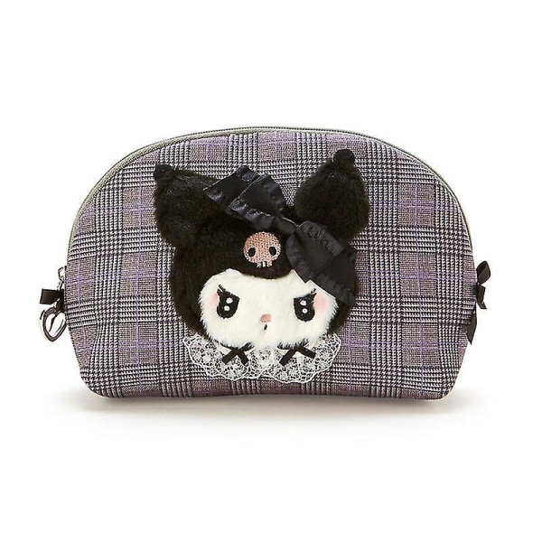 Sanrio Kuromi Melody -sarjan ylellinen meikkilaukku, säilytyslaukku, opiskelijoiden säilytyslaukku, lahja tytöille, anime-sarjakuva, kawaii my melody B