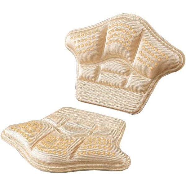 5 par hælplaster Hælputer Pads Gjenbrukbare Hælforinger Tykkere Anti-Slitasje Innsåler