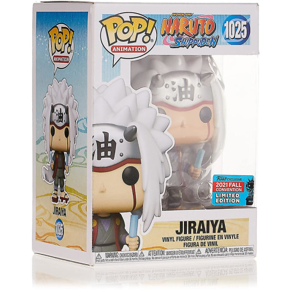 Funko pop! Animasjon: Naruto Shippuden - Jiraiya With Popsicles - Anime Action Figur Samlerobjekt Leketøysgave