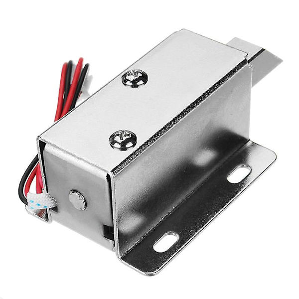 24V DC Elektrisk Låsset Solenoid Lång Lås Tung Kabinett Låda Dörr