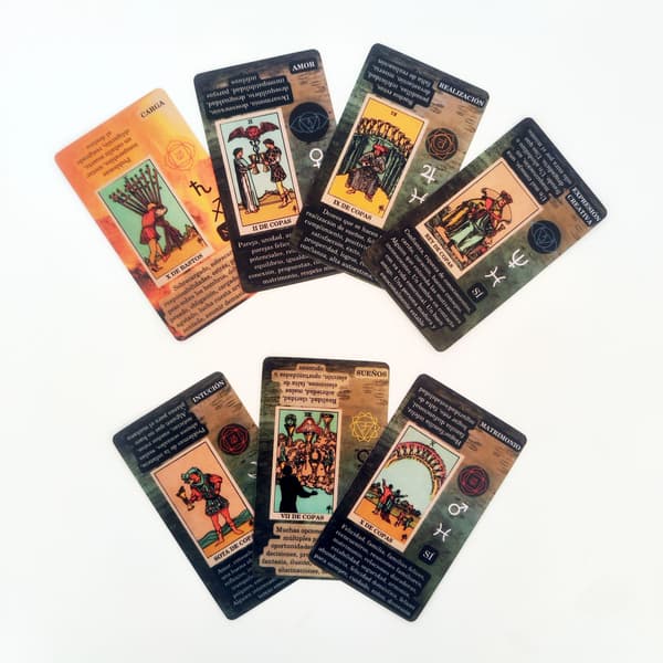 Populære brettspill Lær Tarot Spanske kort Learning Tarot
