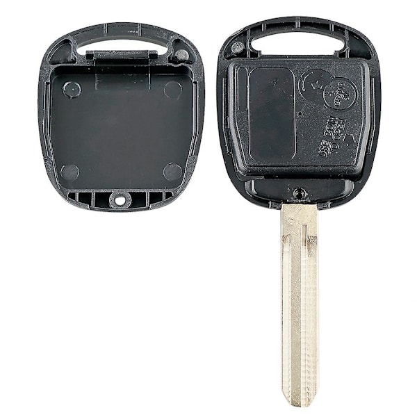 Bilsmart fjernkontrollnøkkel 2 knapper 4c chip bilnøkkel fob passer til Corolla 2001-2007 304mhz