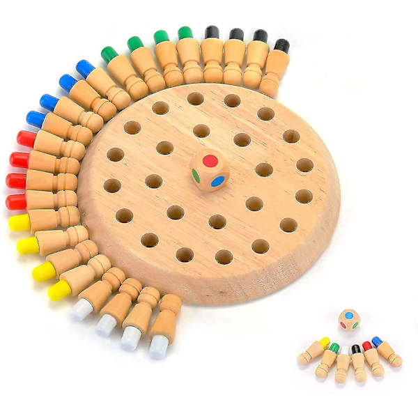 MinnesSchack för Barn, Trä MinnesSchack Barn Spel, Lämplig