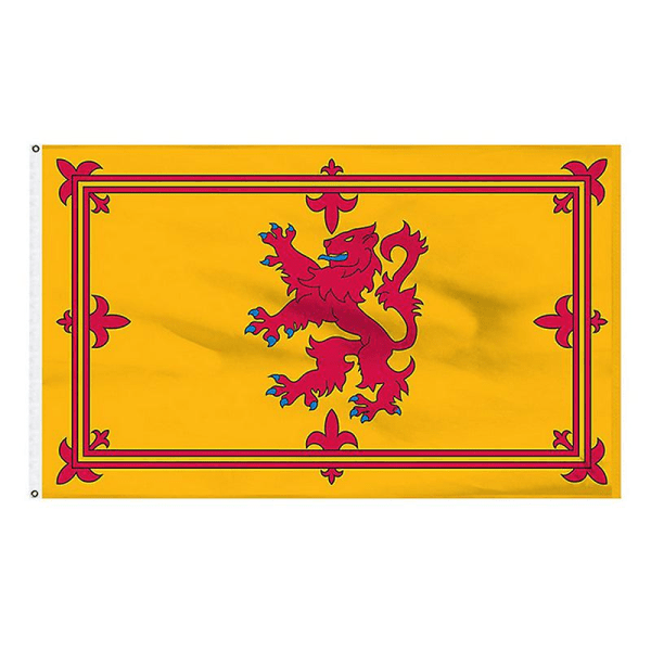 Zxz Ilmainen Pengiriman 90x150cm Bendera Skotlandia Royal Lion Mary Untuk Dekorasi Poliesteri Kualitas Tinggi Dengan Spanduk Grommet Kuningan