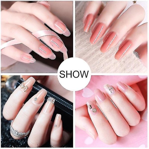 Nagelset med Nagel torkare Manikyr Maskin Set Nagel Polygels