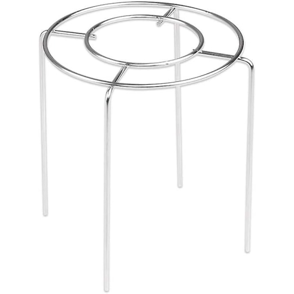 Pyöreä ruostumattomasta teräksestä valmistettu kakun jäähdytysteline, käännettävä chiffon-kakun jäähdytysteline 4 korkealla jalalla
