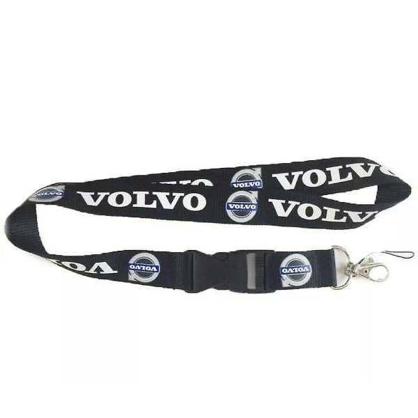 Volvo Lanyard For Neck Strap Key Id Ring Chain Card Holder Lorry Tang