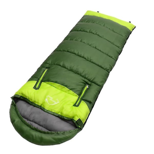 bærbare vandtætte soveposer med lynlåshuller til arme og fødder (armygreen, 1,05 kg, højre)