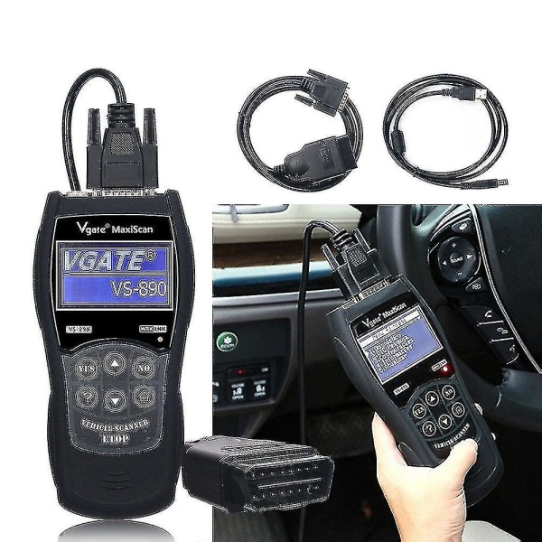 Obd2 Scanner Maxiscan Vgate Vs890 Felkodsläsare Auto Diagnostikverktyg Universell För Bil Obd 2 Ii Obdii Vs 890