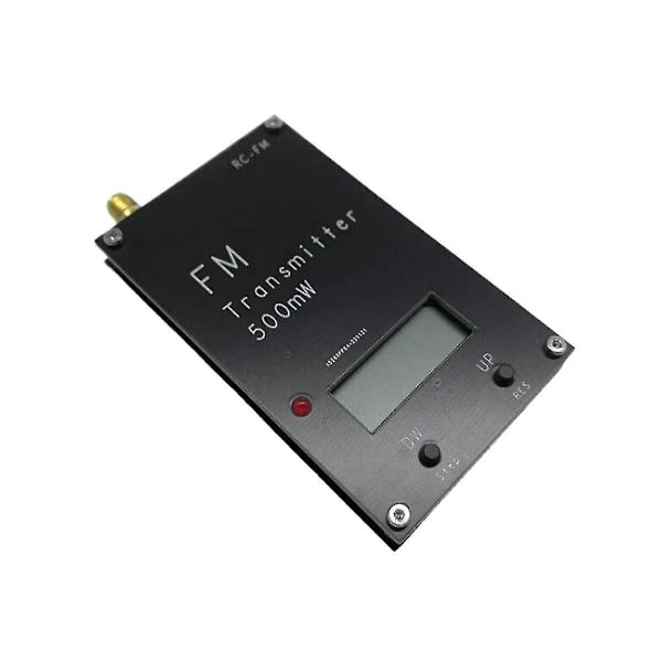 Radiosenderutstyr Sender 1500m Digital Display 500mw Stereo 76-108m Rc-fmnd Radio Fm Sender