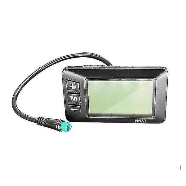 Ebike 24v 36v 48v Jn Lcd Gd01 Display Vattentät För Jn Controller Elecrtic Cykel Navmotor Konverteringskit