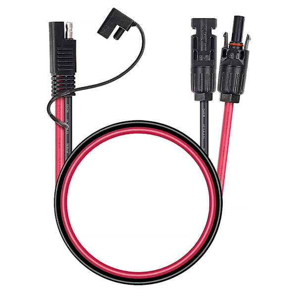 Solbatteri SAE til adapter 2-polet stikforlænger inverter PVC