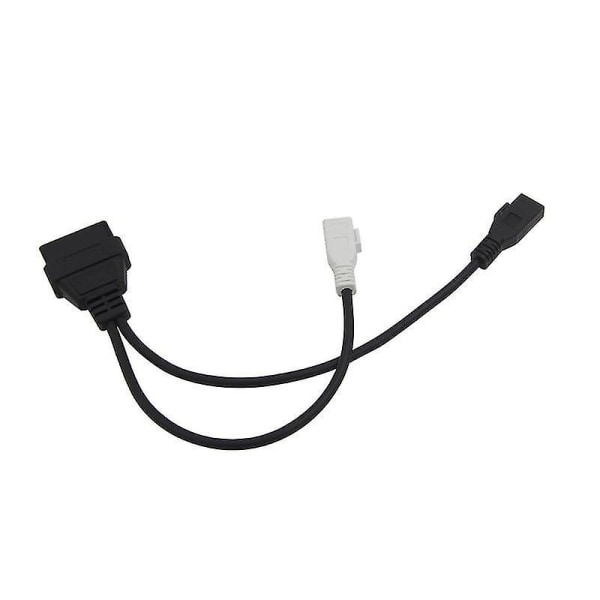 Obd Ii Obd2-kabel 2 X 2-pins til Obd2 16-pins hunnkontakt Kabel diagnoseadapter for -