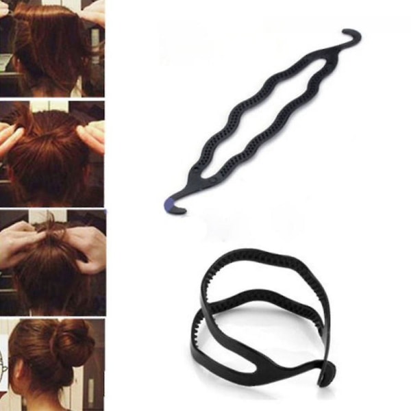 Black Magic Stick Styling Clip Bun Maker Hair Twist