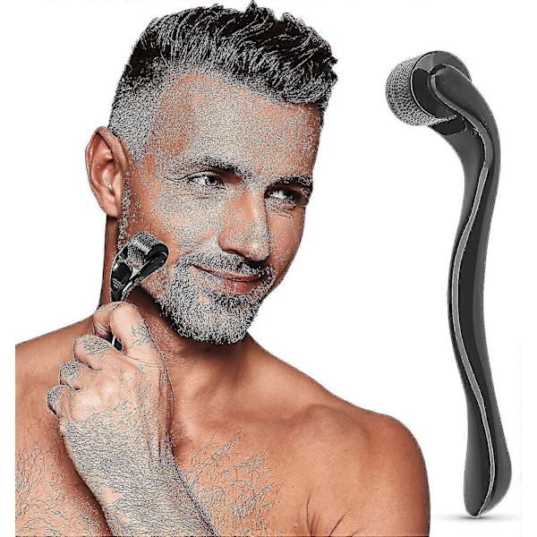 Ansikts Micro Needling Roller, Skäggroller, Micro Needling Roller Skäggväxtkit, Skäggroller Hårväxt Skäggvårdskit För Män Hudvård Micro Ne