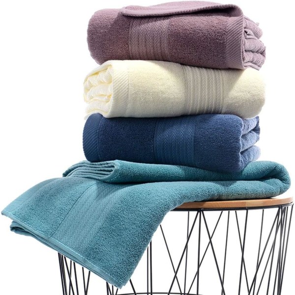 Handdukar 4-pack Ultraabsorberande och mjuka bomullshanddukar, 34 x 73 cm för badrum, händer, ansikte, gym och spa