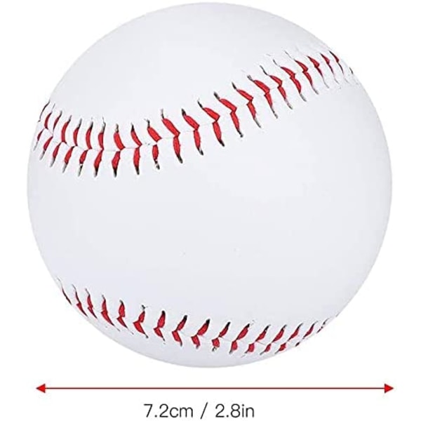 9 tuuman aitoa nahkaa harjoittava pesäpallon kilpailuluokkaharjoittelu Baseball aidon nahan harjoituspallon lyöntiharjoitus