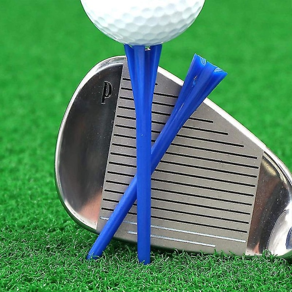 100 stk 7cm Golf Tees Holdbare Plastic Tees