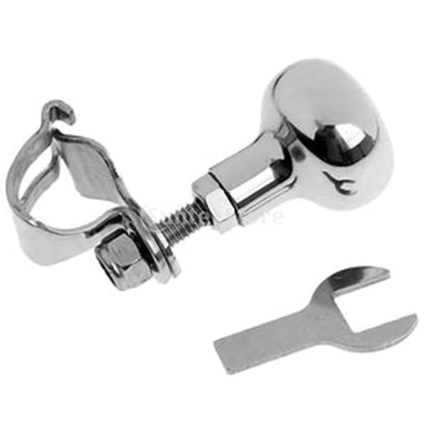 Universell rustfritt stål ratt spinner båthåndtak knott
